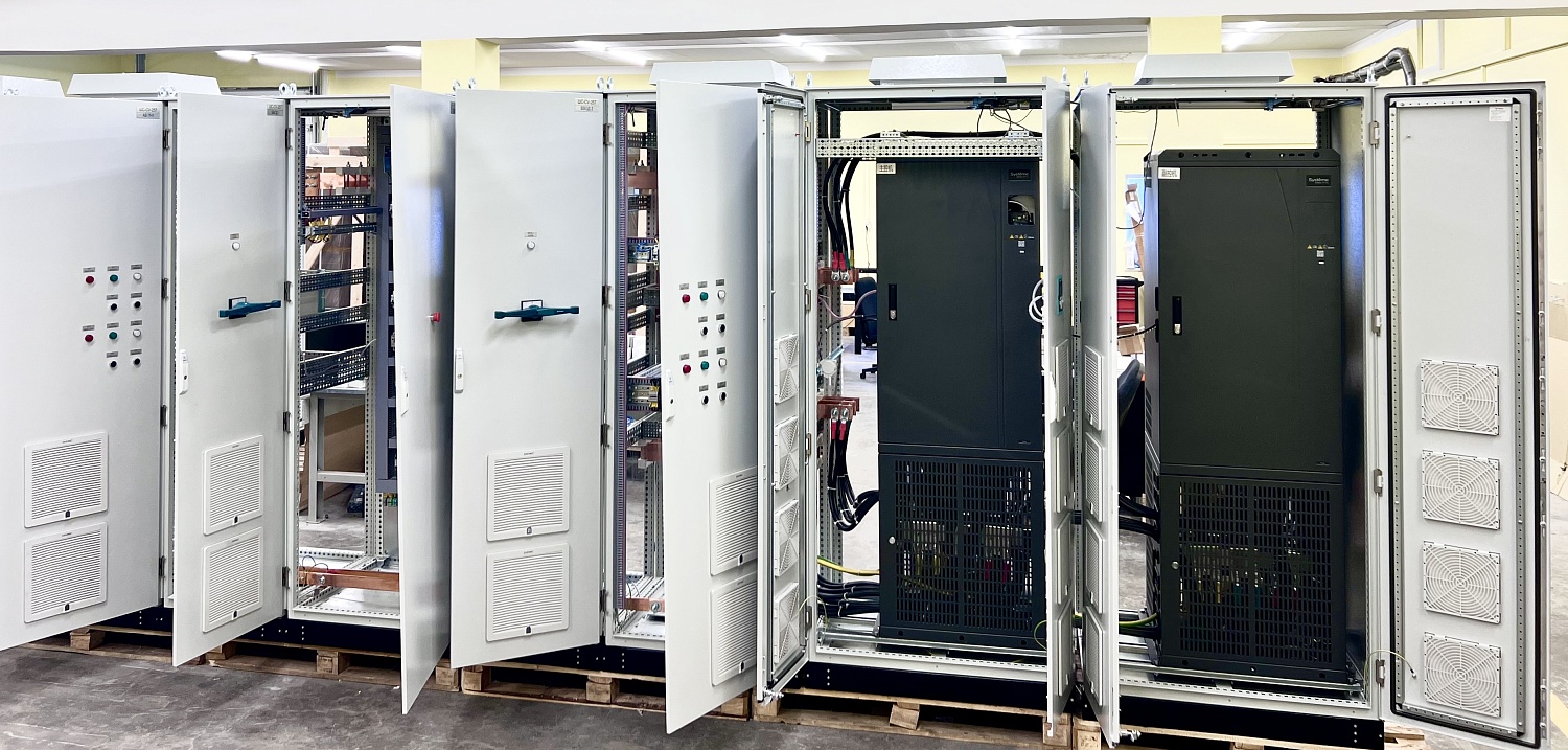 Шкаф управления для конвейера на золотодобывающем предприятии